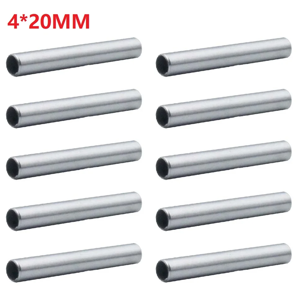 10pc z nehrdzavejúcej ocele Teplota sonda sonda s jednou hlavou Malú oceľovú trubicu PT100 shell OD 3*3,04*20,4*3,04*40 mm okrúhla hlava