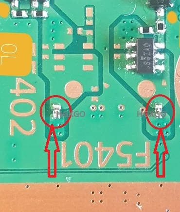10pcs-100ks pre PlayStation 5 pre PS5 F5401 F5402 Poistkovú základnú dosku