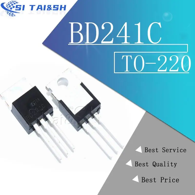 10PCS BD241C TO-220 BD241 BD240C BD242C BD243C BD244C BDX53C BDX54C BDX33C BDX34C BDW93C BDW94C BDX53 BDX33 BD239C BD9111111112121212121121111212