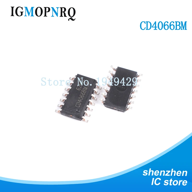 10pcs CD4066BM CD4066 Hef4066bt Hef4066 SOP-14 Switch ICS Quad Nový