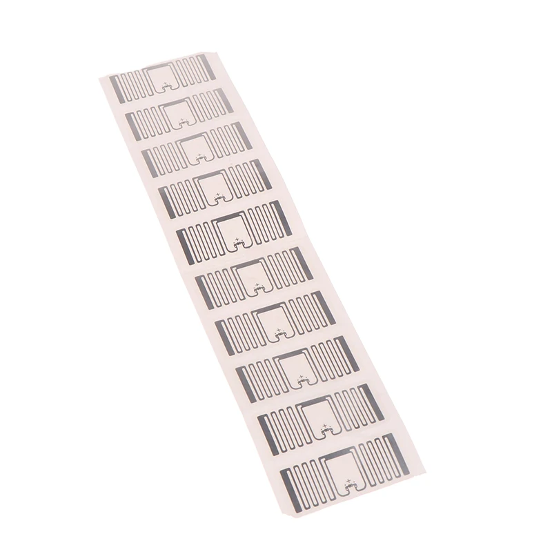 10pcs ISO18000-6C Variety veľkosti Pasívne štítok s nálepkou UHF RFID Tag