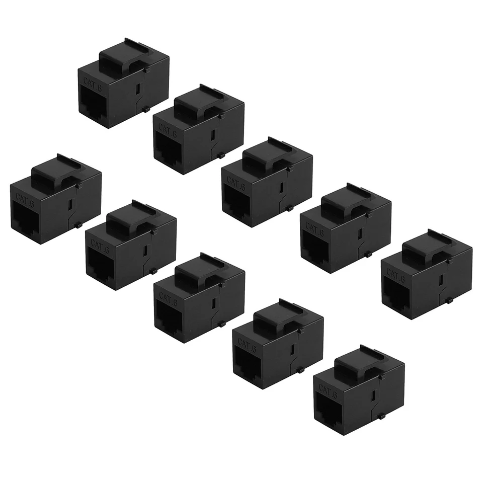 10pcs RJ45 konektor Jack CAT6 rozšírenie spojky Ethernet Network LAN CAT 6