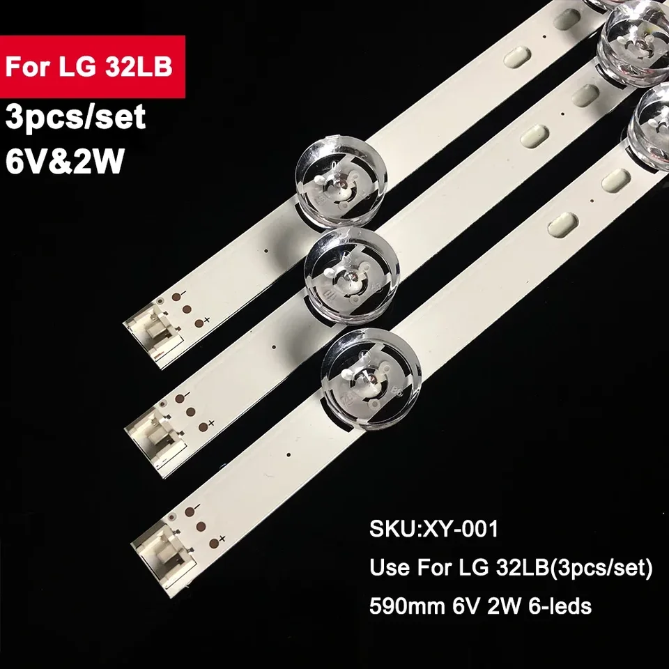 10set LED podsvietenia televízneho pásu pre LIG 32LB 32LB5600 32LB5610 32LB5700 32LB561V 32LB561B 6916L 2223A 2224A 6916L 1974A 1975a 1703a