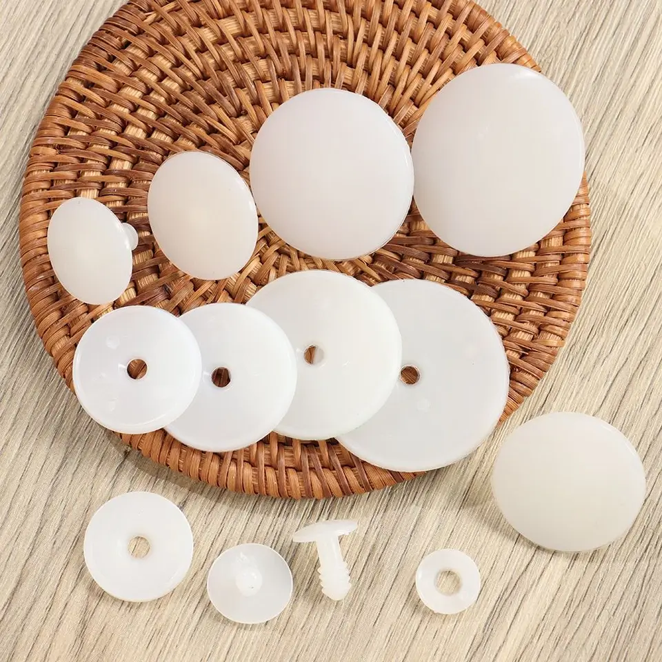 10sets 15 mm-45 mm plastové kĺby bábik pre bábiky pre medvedie hračky Vytváranie spoločnej bábiky DIY Material Material Scrapbooking Crafts