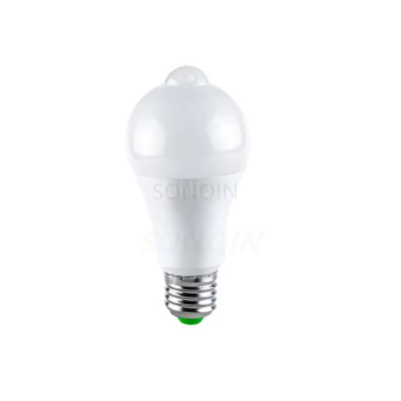 10W 15W 18W 20W SNÍMAČ MOWN SVETLO SVETLO E27 220V LED žiarovka SMART Infračervená žiarovka Energia Energy Saving Bombilly Domáce verandové schodité schodiská
