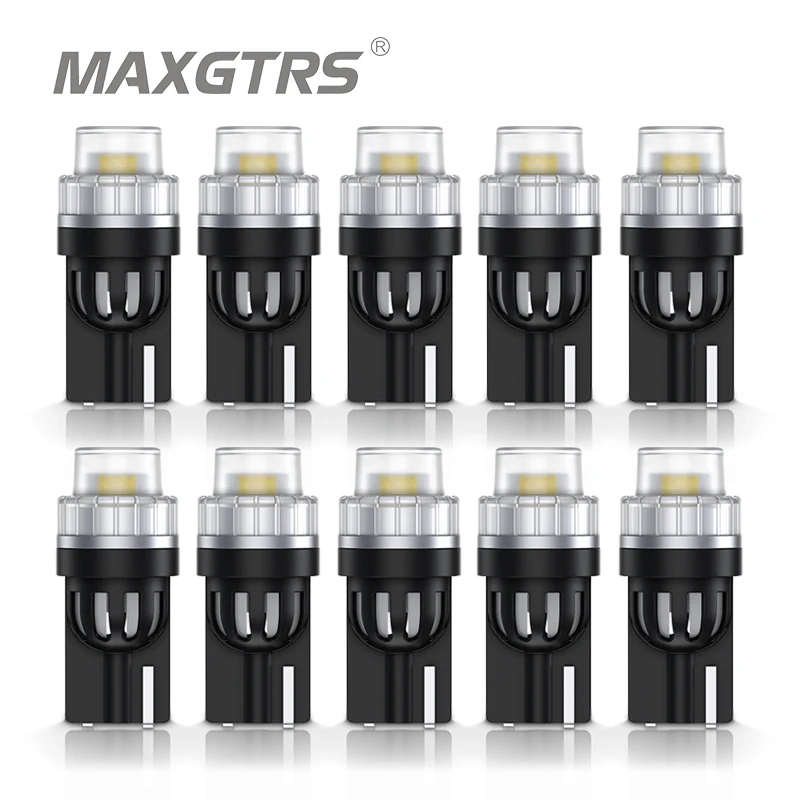 10x T10 194 168 LED žiarovka W5W 3020 Chip CAR DRL Svetlá svetlá Čítanie Vnútorná výmena ŠP