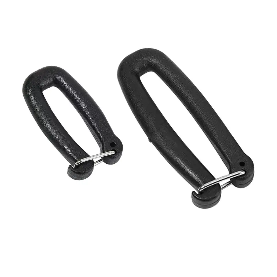 10x Webbing Strap Hook Hook Chain Clip Hooks for Batcher Bag Batoh