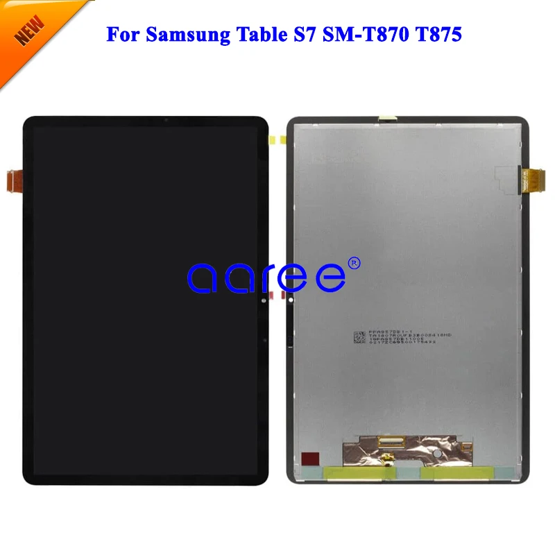 11 'LCD displej pre displej Samsung S7 T870 LCD pre Samsung S7 T875 LCD SCREE DOTUBLE DIGITIZER Zostava