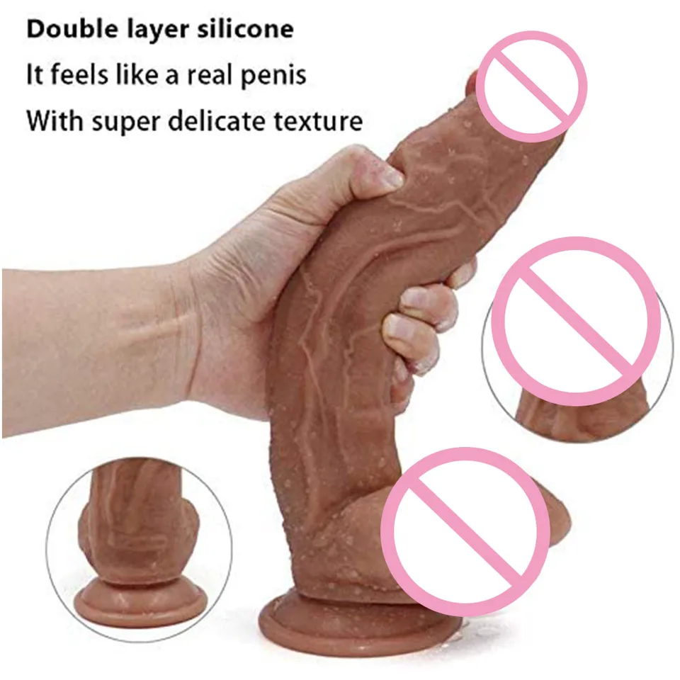 11 palcov Dildo Strapon Phallus Obrovský veľký realistický dildos silikónový penis s prísavkou pohárom G Spot stimuluje 18 sexuálnych hračiek pre ženy