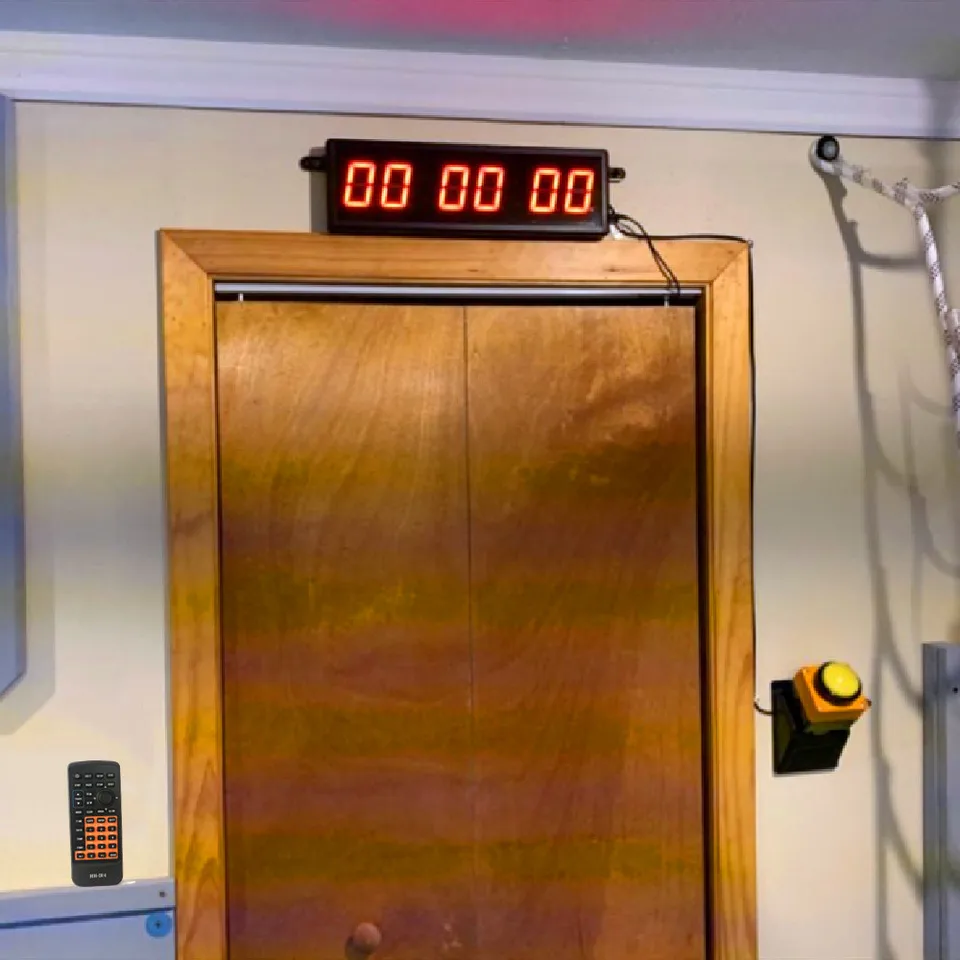 11 -palcový diaľkový ovládanie + tlačidlo LED displej Elektronické hodiny zastávky intervalu časovača nástenné hodiny Škola telocvičňa Training Training Training