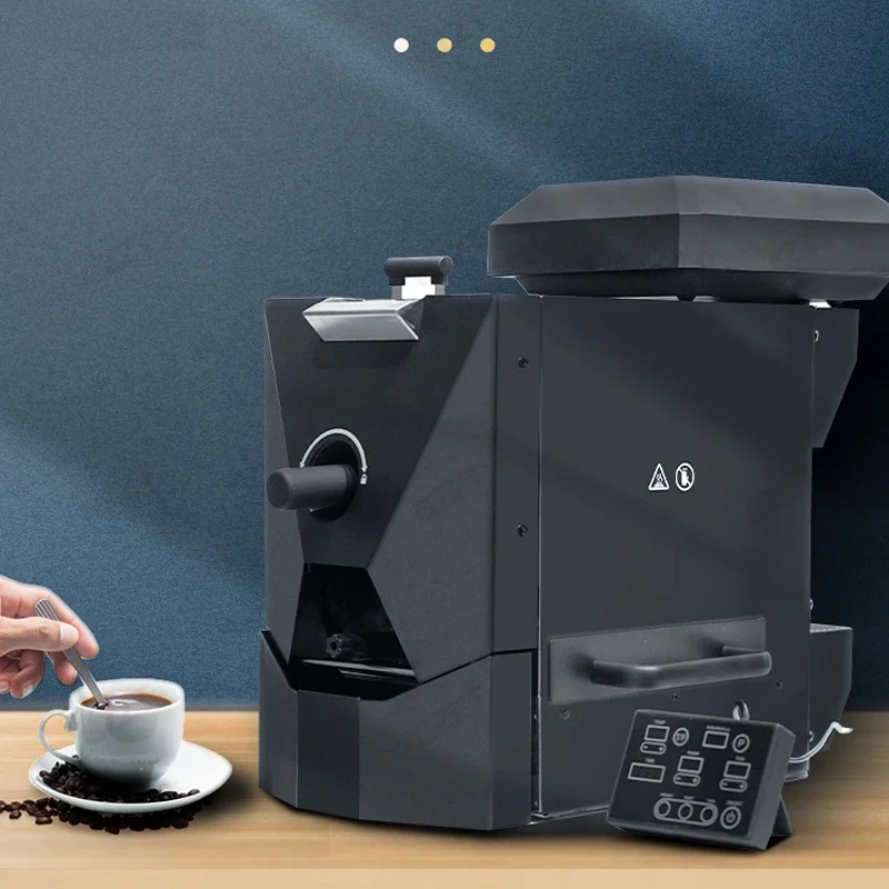 110V 220V Automatické kávové pečenie stroj Nový produkt Kávové zrno pražičiek 500G Komerčná domáca káva pre pečenie kávu