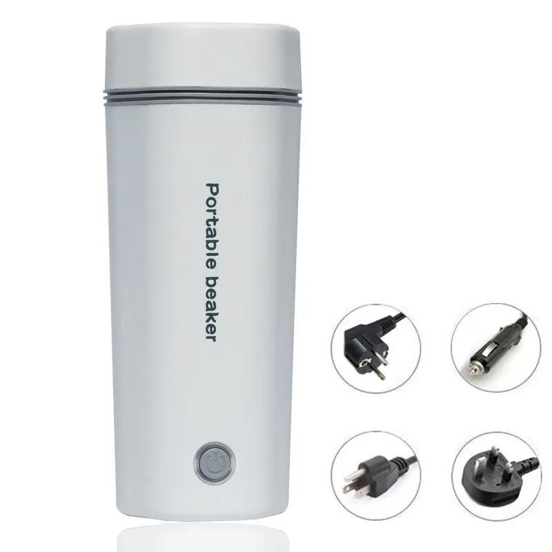 110V/220V Elektrická horúca voda pohár Small Prenosná kanvica Travel Heating Smart Izolácia artefakt mini rýchlo vriace