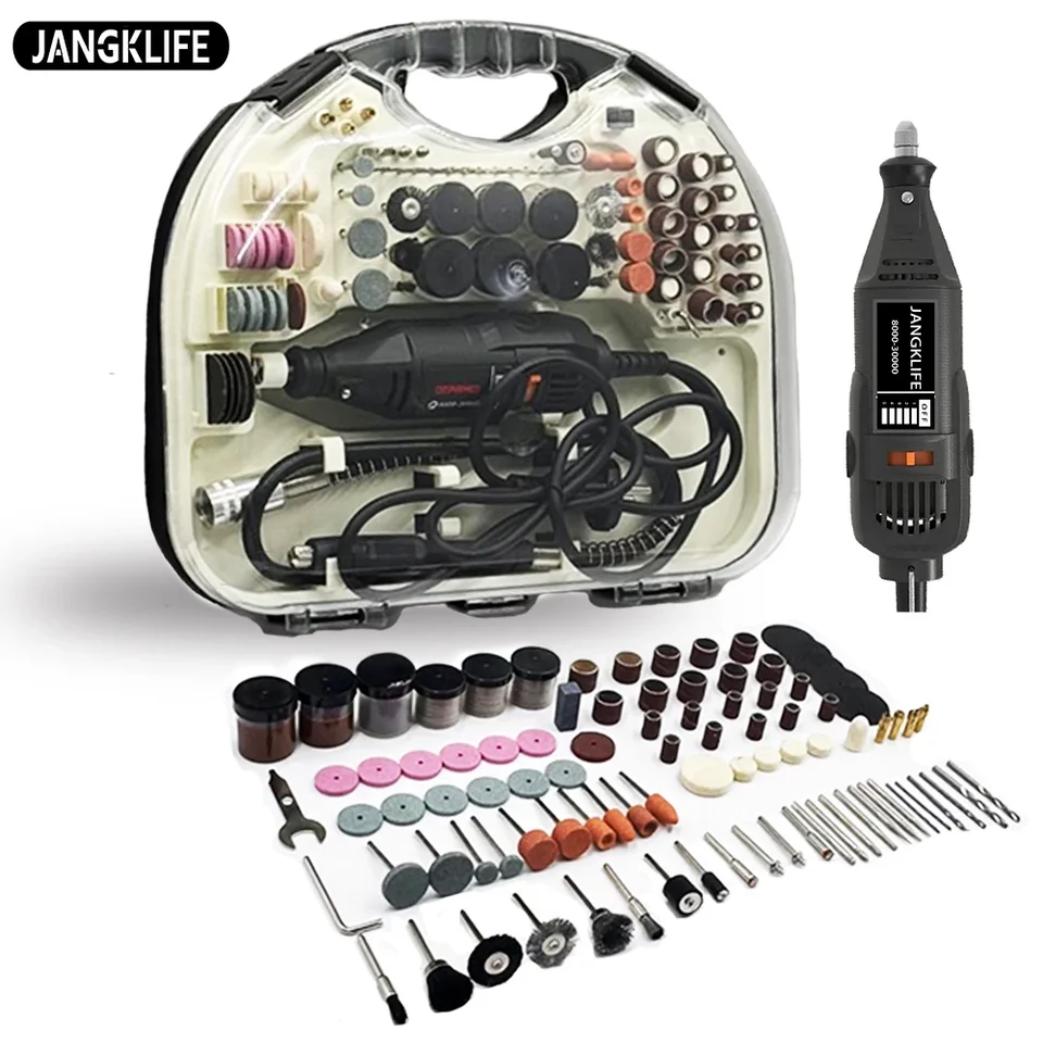 110V 220V Elektrické náradie Elektrické mini vŕtacie mlynčeky rytierskeho leštiča s rotačnými nástrojmi set súprava pre 3000 4000