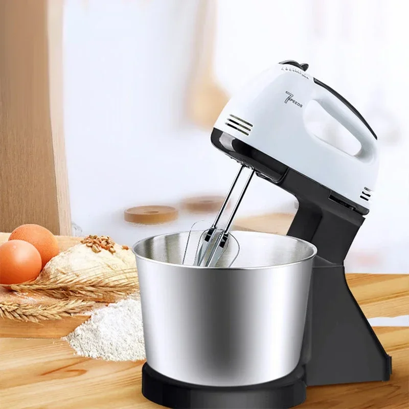110V/220V Stánok Mixery Kuchynské jedlo Elektrický potravinový mixér Pracovná plocha vajcia šľahačka koláčové koláč koláčk