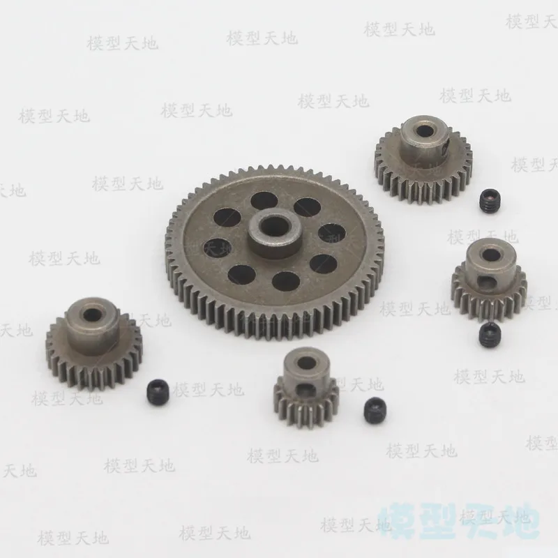 11184 Oceľový kovový čelný PEPP diferenciálny diferenciálny hlavný prevodový stupeň 5 mm 64T Motor Pinion Gears 3,17 mm 17t 21t 26T 11119 11181 11176 11189 HSP CAR