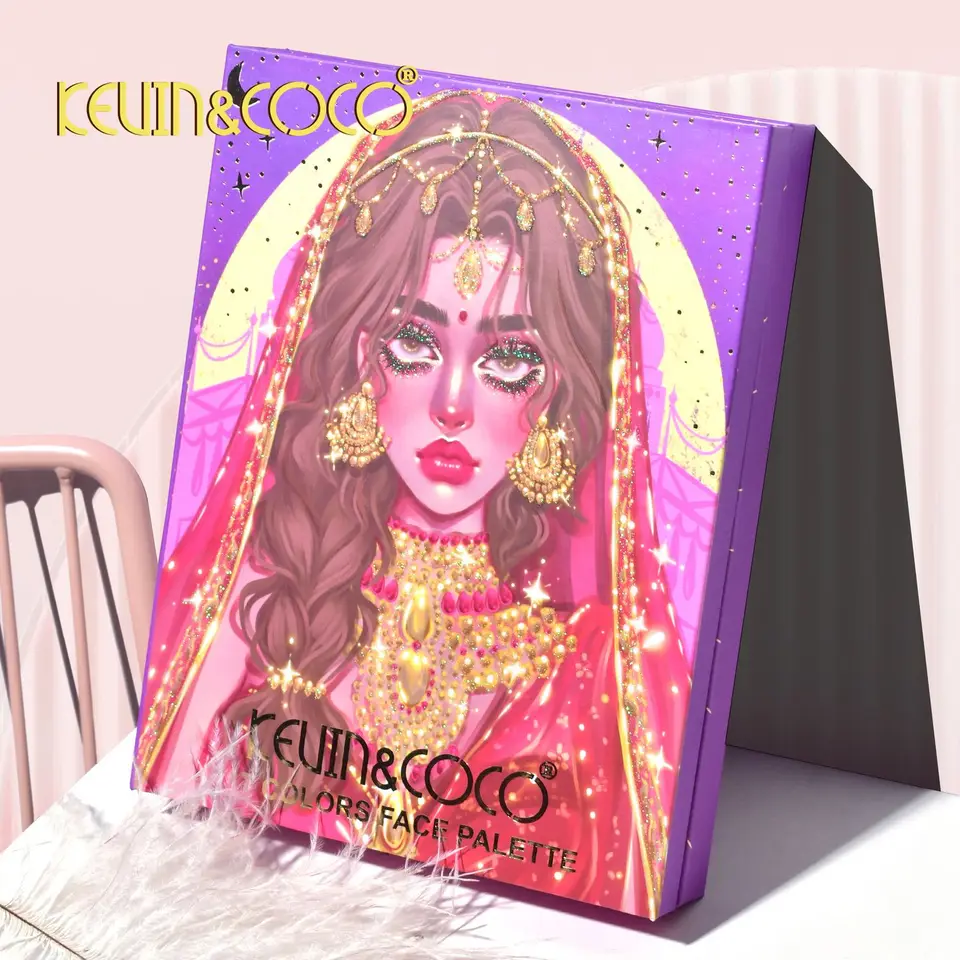 117 Color Eyeshadow Prášk Zvýšenie Bluh Contour All in One Makeup Kit Paleta očných tieňov