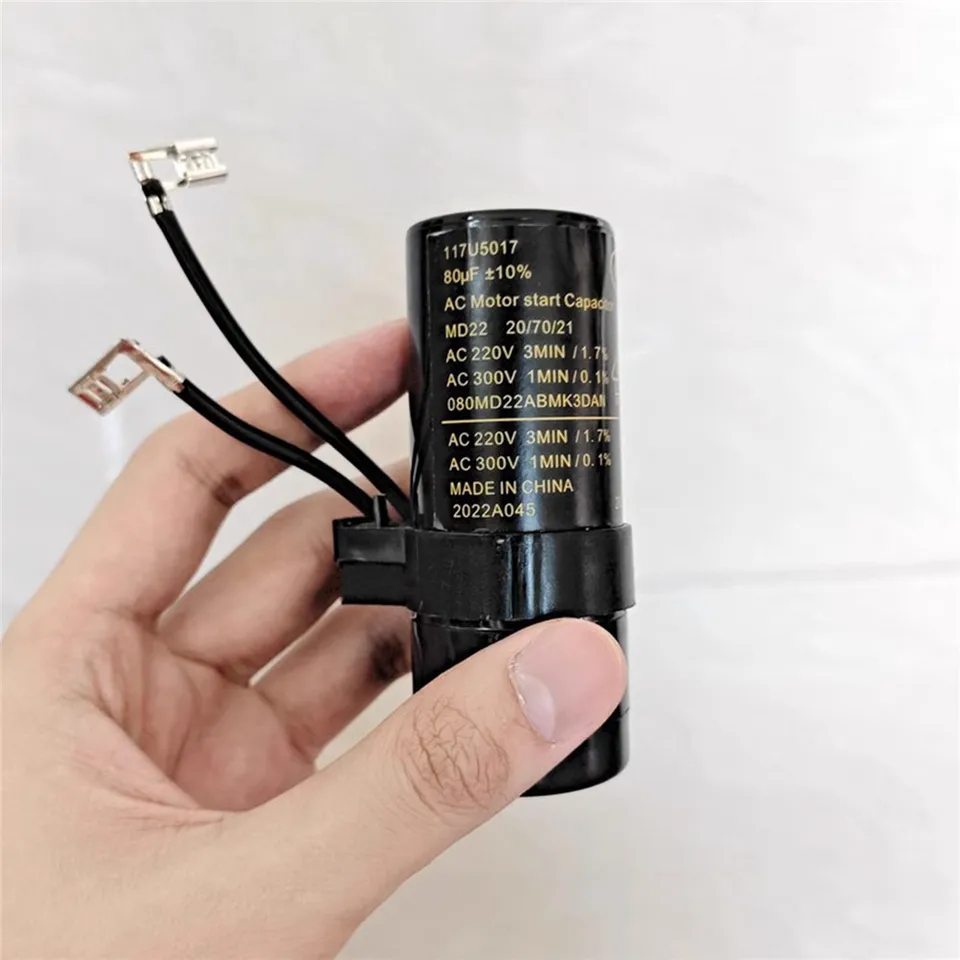 117U5017 Chladnička Displej čerstvého mrazničného kompresora 80UF Heavy Hammer Starter Starter Kondenzátor