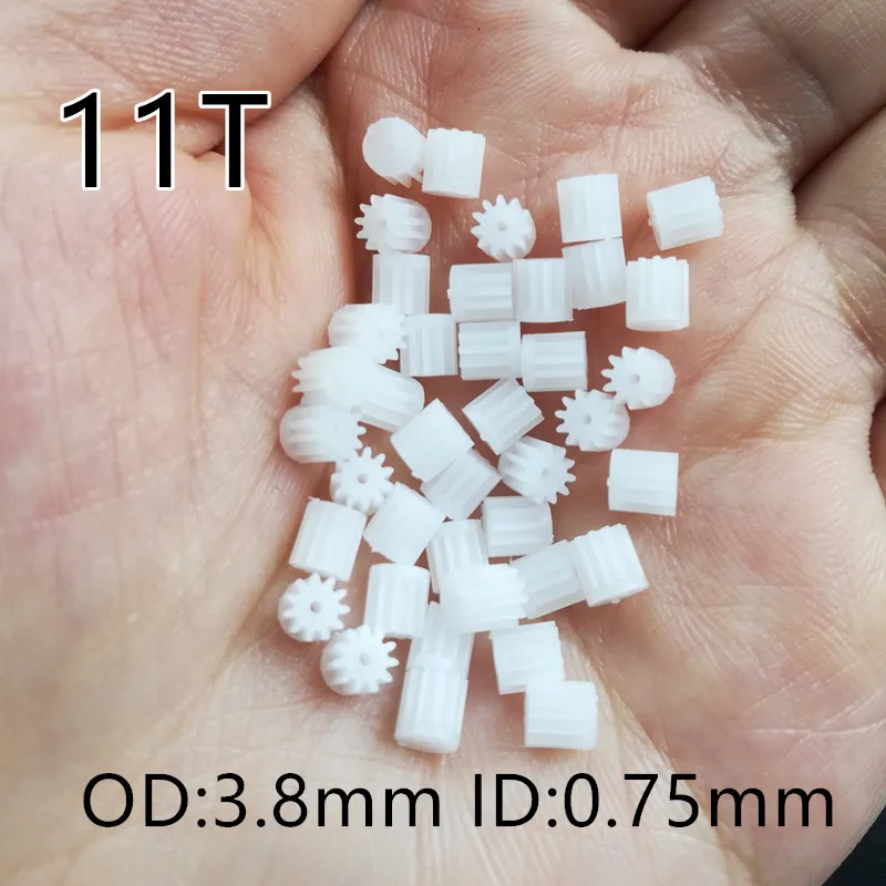 11T 11 Zuby 11 Zuby Malé motorové prevodové stupne 0,75 mm 0,95 mm 1,15 mm pre R/C Helikoptéra Drone Quadcopter Model Model náhradné diely