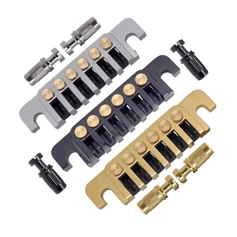 11ue Bridge Tailpiece Guitar Stop Bar Tailpiece Electric Guitar Explay Diesta