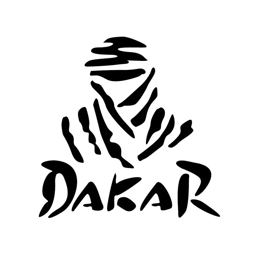 11x11cm Dakar Rally Game Game Sticker Automatické nárazník Body Windows Windows Motorycle steny laptopu vinylové filmové nálepky na ladenie automobilov