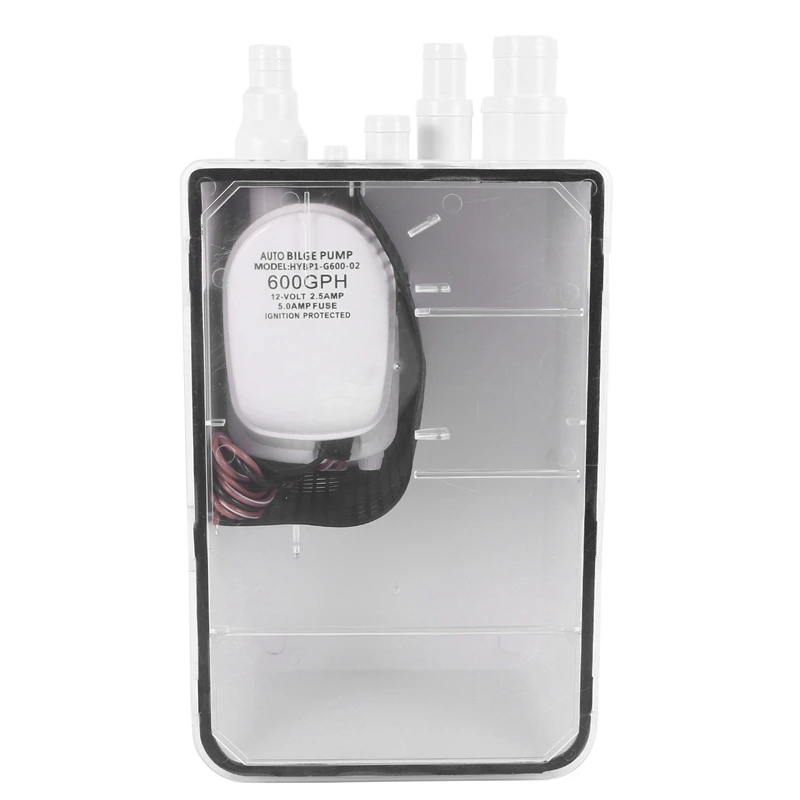 12/24 V 600 gph sprchová vínka Čerpadlo Systém automatického úrazu/odtoku pre loď