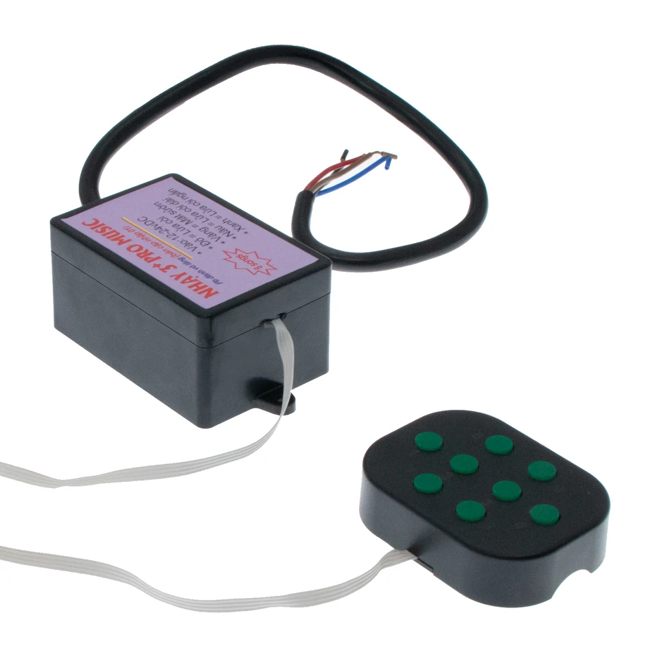 12-24V CAR RORKOVÝ OVLÁDAČ ELEKTRICKÉHO ROZVOJA RODOVANIE Zvuková jednotka zvuku