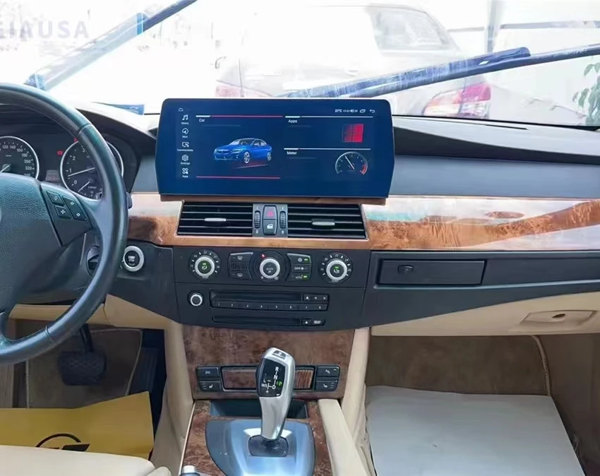 12.3 palca Android 13 Qualcomm Snapdragon pre BMW 5 E60 E61 2002-2009 Multimediálny hráč GPS navigáciu Auto Stereo Head Unit