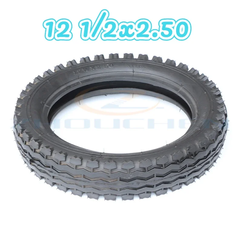 12,5 palca 12 1/2x2.50 Elektrické skútre12 1/2x2.50 Elektrické trojkolky Nepneumatické tuhé pneumatiky odolné voči výbuchu