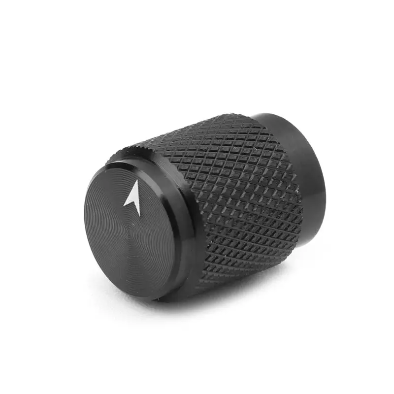 12,5x16 mm Potentiometra Knob čiapka Hliníkový objem Ovládania multimediálnych reproduktorov náhradné diely pre HiFi Audio zosilňovač muzikál