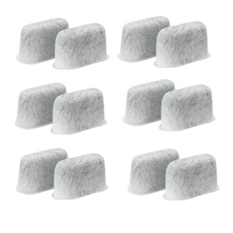 12 balení náhradné uhlie vodné filtre pre všetkých výrobcov kávy Cuisinart, DCC-RWF