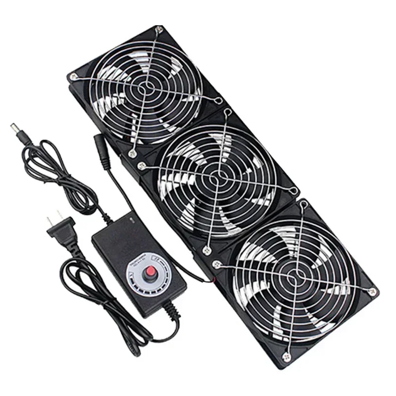 12 cm vysokorýchlostná DC 12V 220V BTC Mining Machine podvozok výfukového ventilátora 120 mm Násilný ventilátor chladenia servera