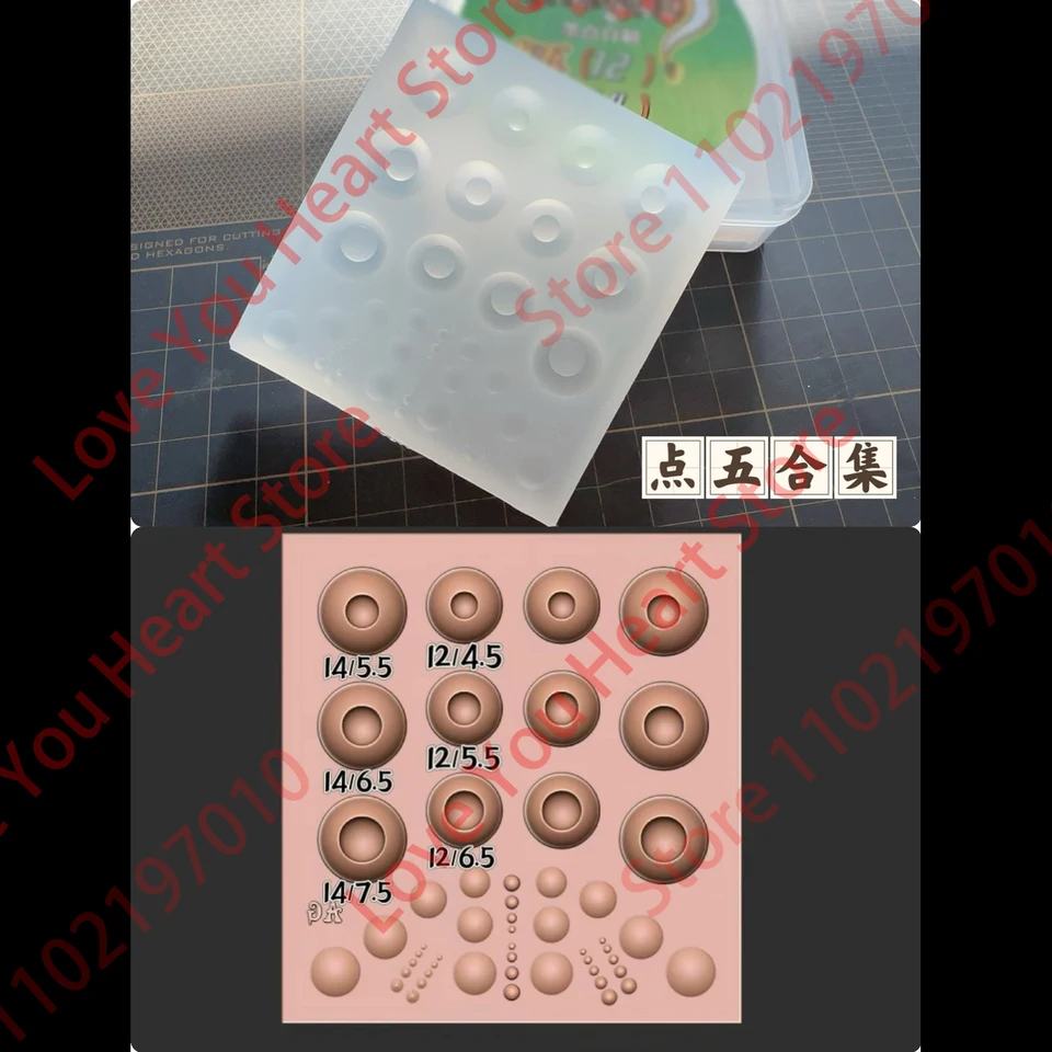 12 mm/14 mm/16 mm/18 mm doll Eye Fundus Fundus vzorované ručne vyrobené DOPLICKÉ DOPLATNÉ DOPLACI PLASTNÉ FORMY