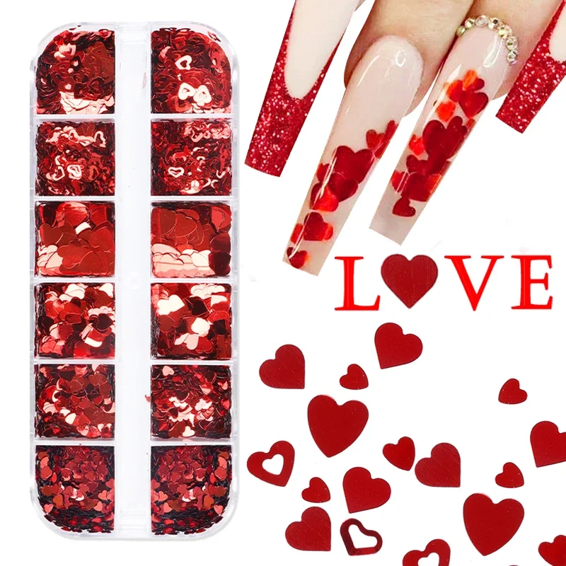 12 mriežky Valentína