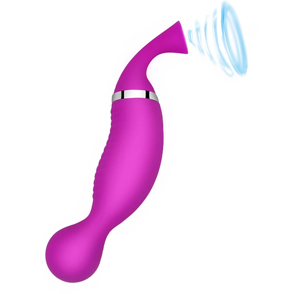 12 Speed ​​Vibratená vagína sanie vibrátor Vibrátor Orálne stimulácie klitorisu Žena masturbácia erotické sexuálne hračky pre dospelých