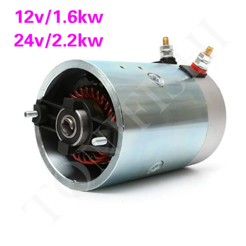 12 V elektrický vysokozdvižné vozíky, 24 V nákladný automobil, chvost, skládka, 1,6 kW hydraulické olejové čerpadlo, 2,2 kW jednosmerného motora