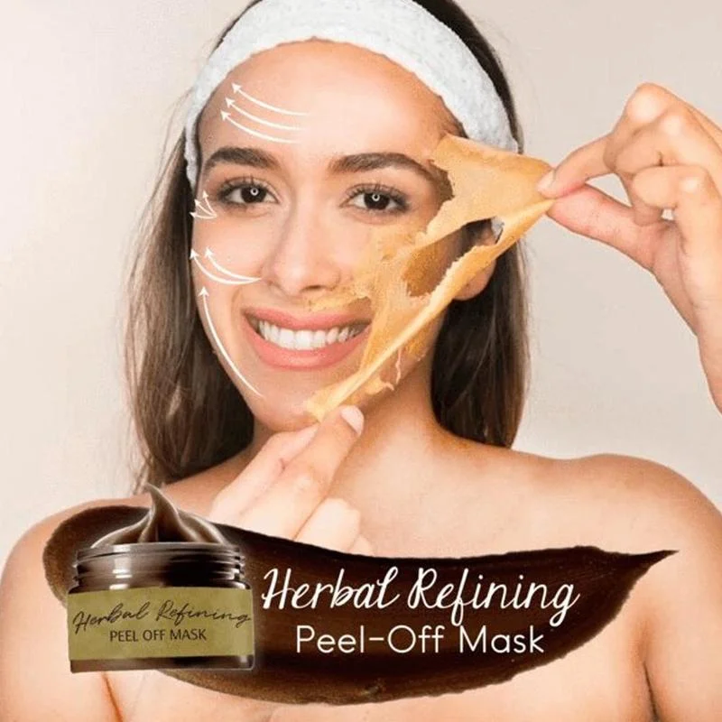 120 ml Odstráňte čistiacu masku na čiernu hlavu odlúpnutú masku pórov kozmetické zdravie bylinné rafinácie odlupujúca maska ​​Mask Mask Maska tváre