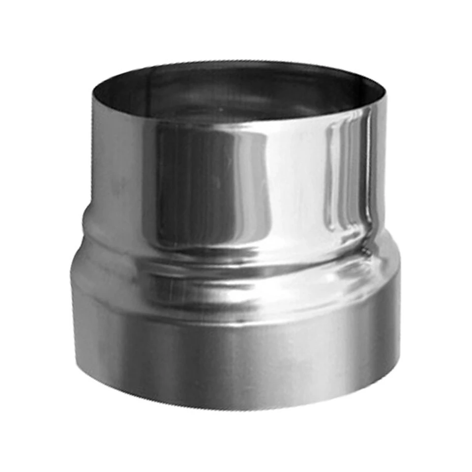 120 mm až 100 mm redukčný prsteňový adaptér ľahká inštalácia z nehrdzavejúcej ocele Reduktor pre kanály Krby Kachle a kanáliky