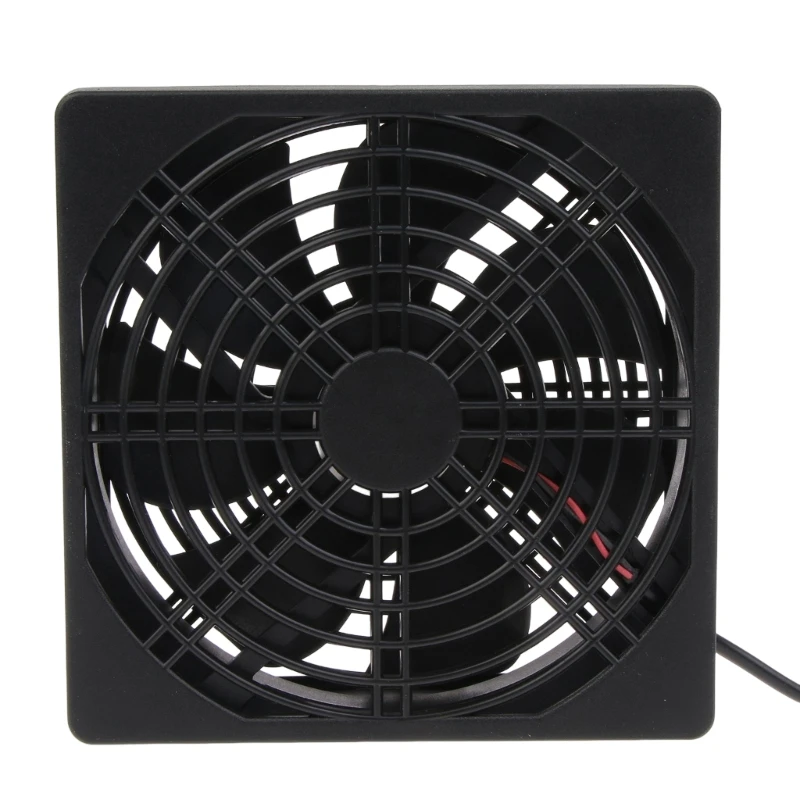 120 mm chladiaci ventilátor USB napájaný nízky hluk 5 V 12cm PC Počítač chladiča Ventipu