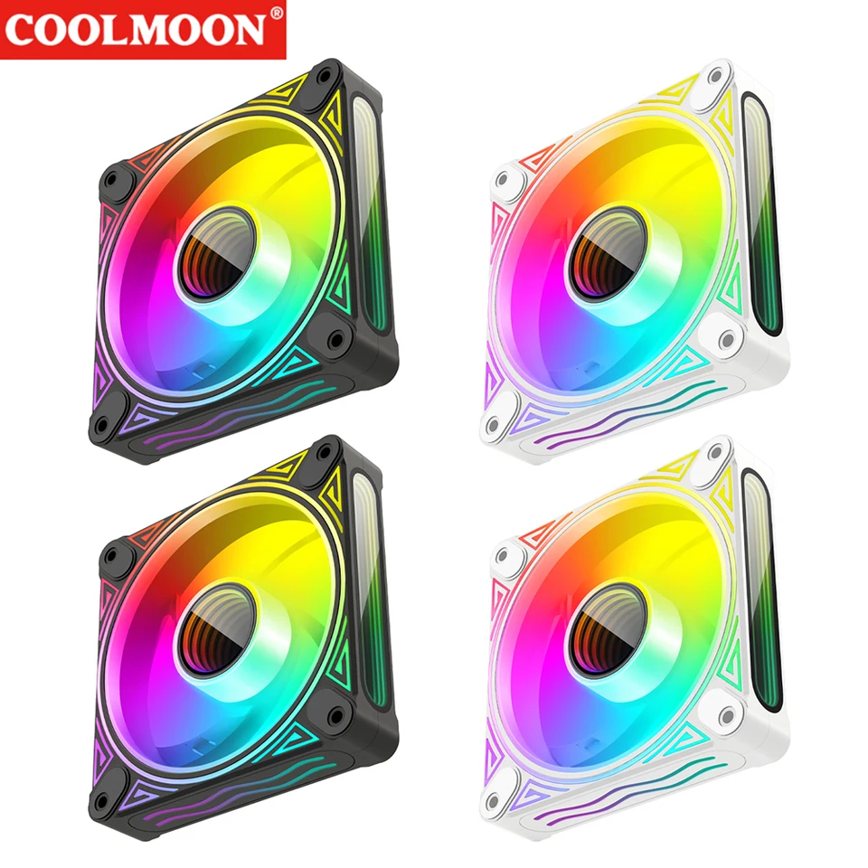120 mm podvozok chladiaci ventilátor 23db 30Leds Luminát 5V 3pin Argb Auto rýchlosť regulácie Smart Control Ovládanie teploty pre stolný počítač