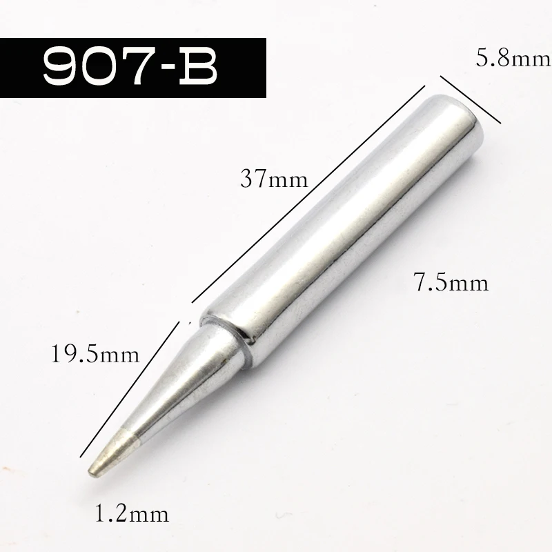 120 W Konštantná teplota spájka Iron Sharp Tip Universal pre 907-B 907-K nôž na okraji noža Solder Solder Head Welding Wonding Working Tools Tools