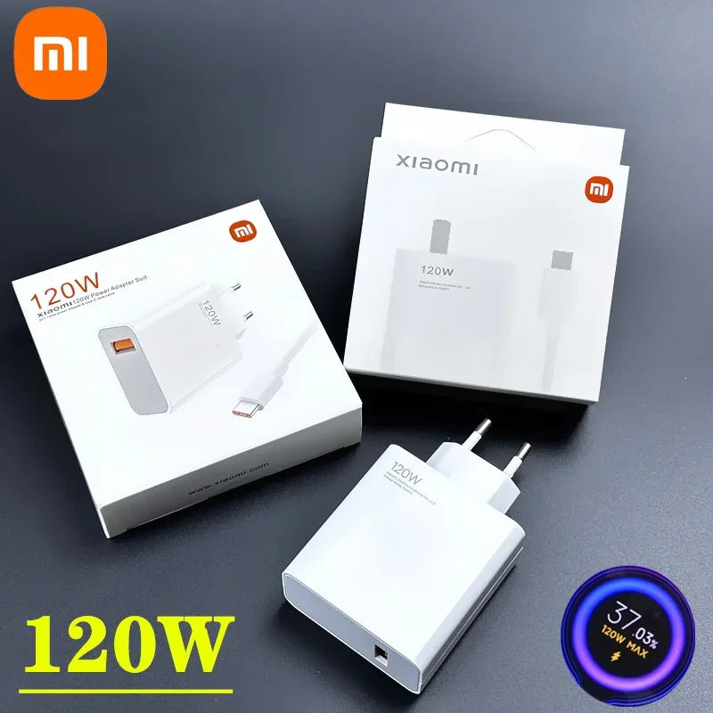 120 W nabíjačka Xiaomi Originálny rýchly turbo náboj 6A Typ C káblové riadky pre Xiaomi 12 Pro 10 Redmi K30 Pro/10x Pro Poco X4 M4