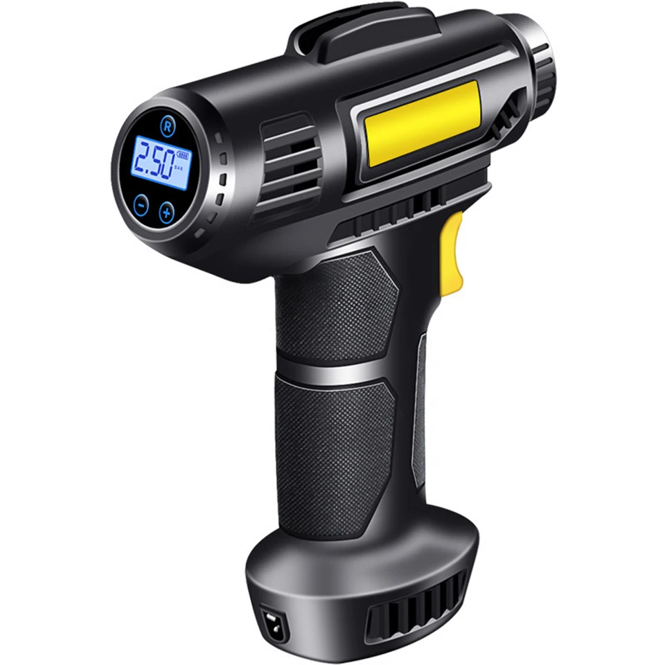 120 W vreckový automobil Air Air Compressor Pneuľká nafúknutá pre motocyklovú bicykel pneumatiku prenosný prenosný nafukovač pneumatík Digital