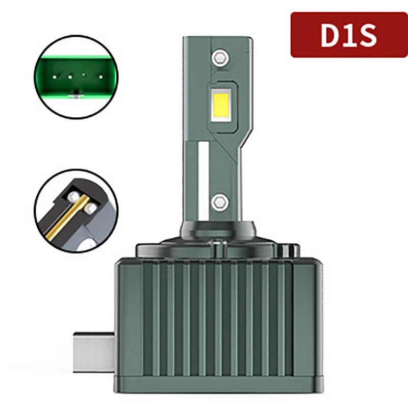 12000lm D3S D1S CAR LED svetlomety žiarovky D2S D4S D8S Vozidlá hlavy Svetlo Automatické lampa 6000K HEADLAMP DIY Výmena