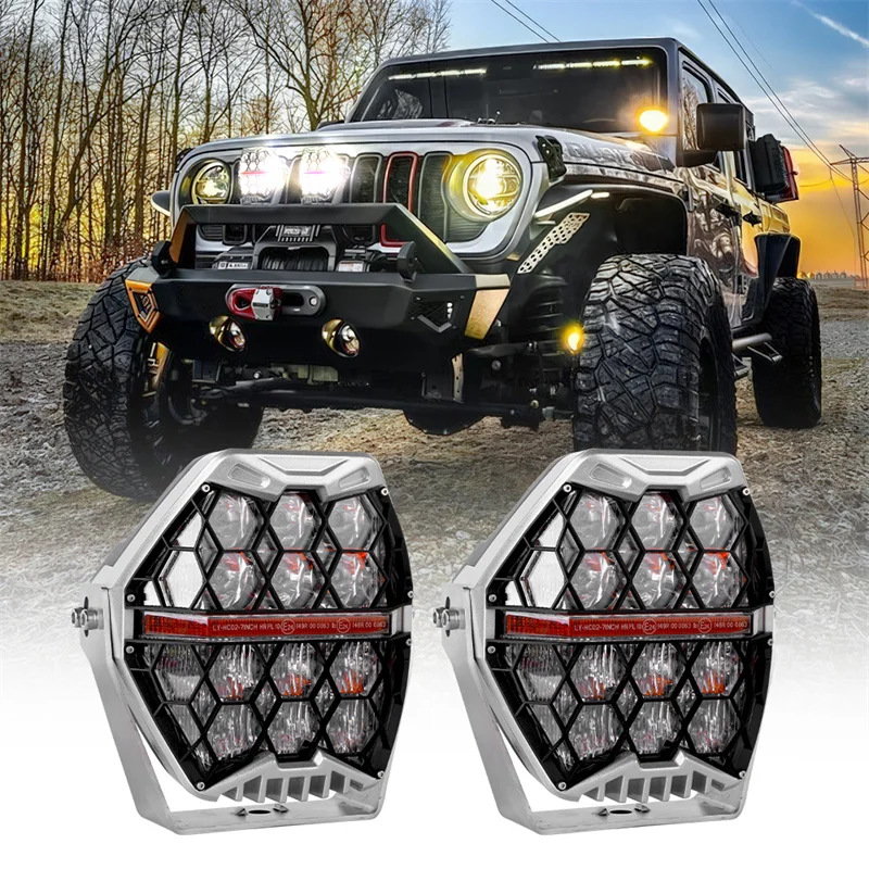120W LED Work Light Bar 7 