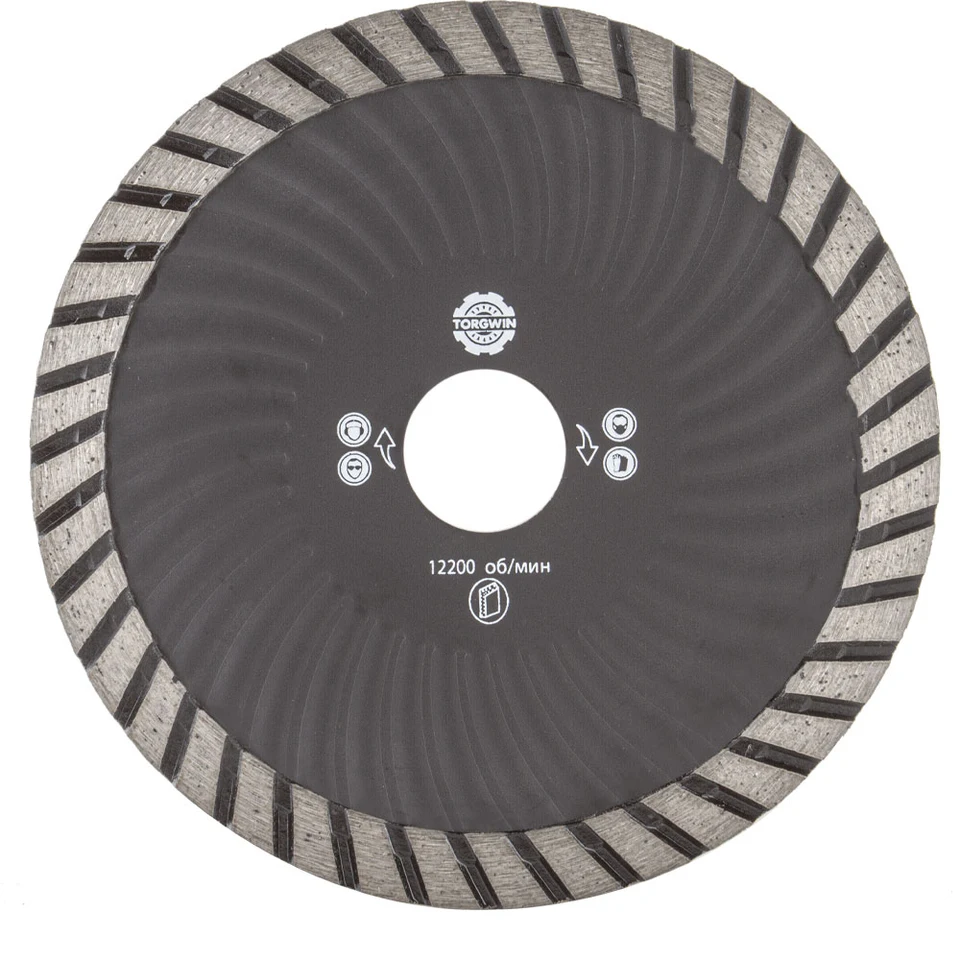 125/180/230 mm Diamond SILA Blade Turbina vystužená vlnitá čepeľová rezací kotúč pre mramorový kamenný betónový betónový náradie