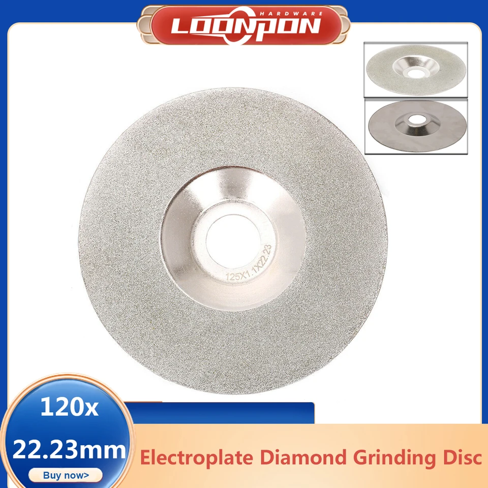 125 mm Diamond Brinding Disc Electroplate pre nefritové mramorové dlaždice sklo rotačný nástroj brúsny nástroj