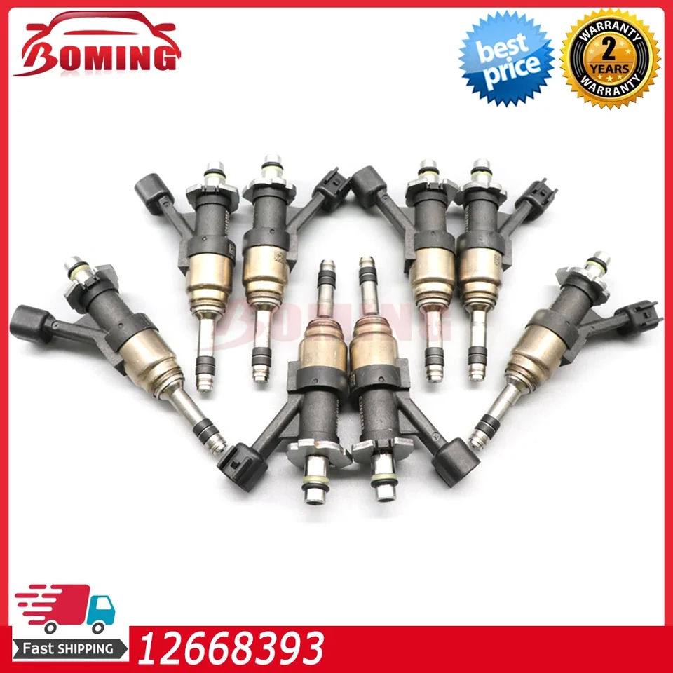12668393 Nové vstrekovače paliva pre Chevy Camaro Corvette Tahoe Silverado Suburban 1500 GMC Sierra Yukon XL 6.2L V8 2014-2020