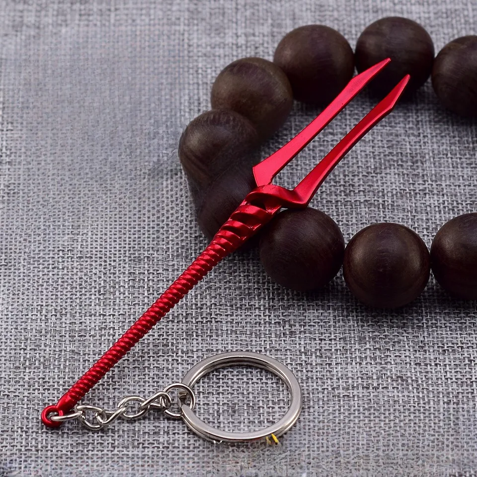 12cm Lance of Longinus Animation Perifériá Kľúčenka Keychain Model kovový meč Keychains ORNAMENT COLLECTS CRAFT Hračky Darček pre deti