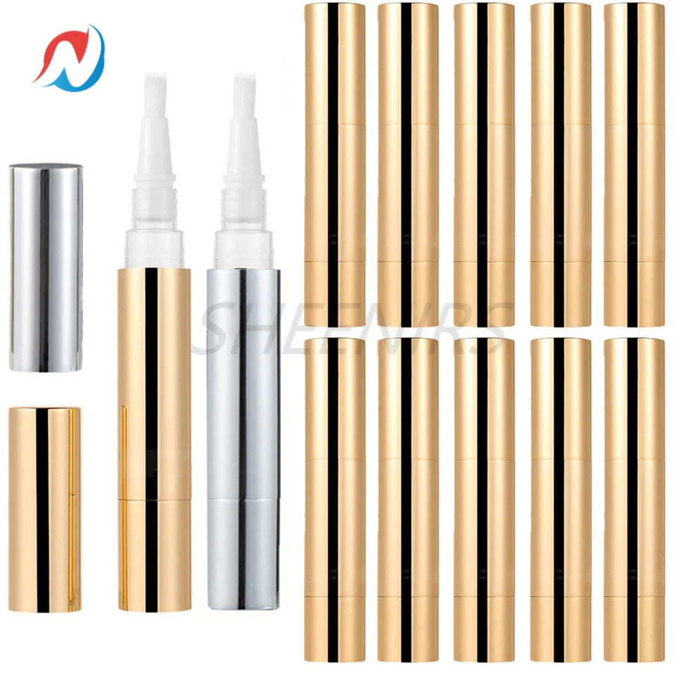 12ks 5 ml Twist Pres v striebornom/zlatom prázdnom kutikule Olej Per Cestu