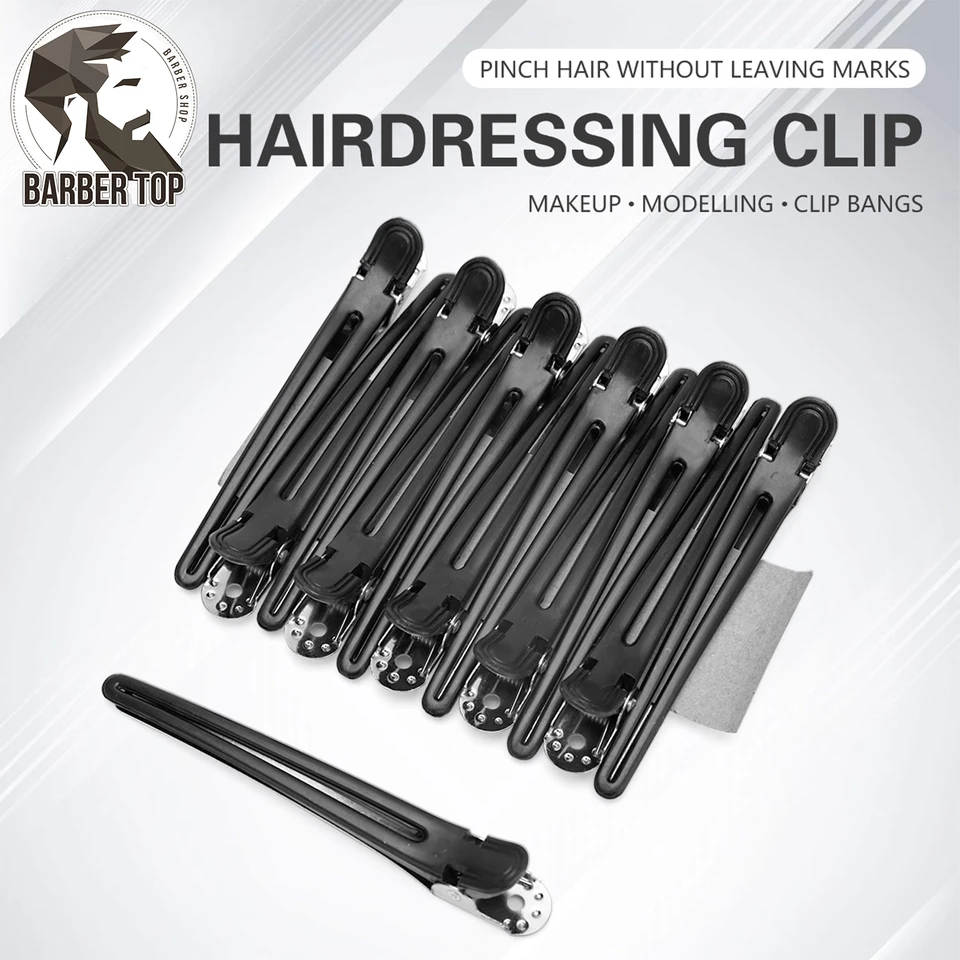 12ks aligátor Kaderné svorky Kaderné svorky Kaderné svorky Claws Clips Clips Malesový krokodíl vlásenka Salon Styling Nástroje Varné príslušenstvo